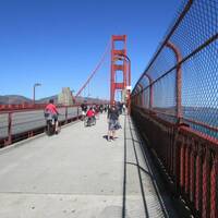 Lopen over Golden Gate 