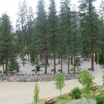 Mooie camping - Gallagher Lake Resort bij Oliver, BC, Canada