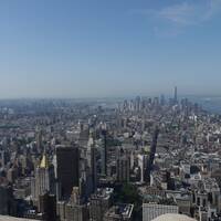 Zicht van Empire State Building