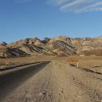 Artist Drive in Death Valley