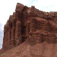 Egyptian Tempel, Scenic Road, Capitol Reef