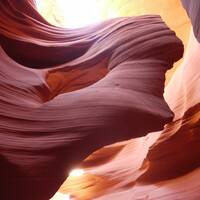 Lower Antelope Canyon, Page (Lady in the Wind)