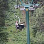 De stoeltjeslift bij Banff