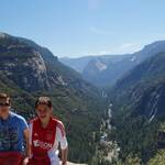 Uitzicht op Yosemite Valley