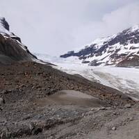 Naar Athabasca Glacier met ice explorer