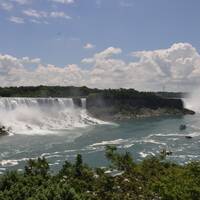 Nigara Falls vanaf de Canadese kant