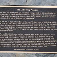 The Gettysburg Adress
