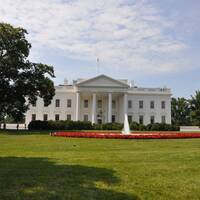 Washington; het Witte Huis, voorkant