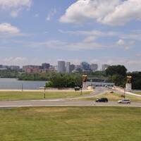 Washington; Uitzicht vanaf het Lincoln Memorial