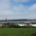 Golden Gate in de mist