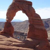 Dag 15 Arches NP Delicate arch by Toby