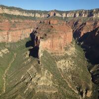 Dag 19 Grand Canyon Birds eye view
