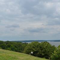 Uitzicht vanuit Mount Vernon op de Potomac