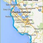 Route naar Monterey, CA