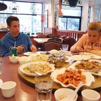 Chinees eten in Chinatown