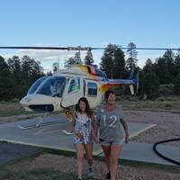 Met de helicopter over de Grand Canyon