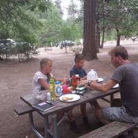 Picknicken in Yosemite
