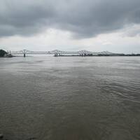 Natchez bridge over de Mississippi