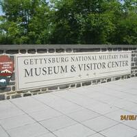 Het museum over de burgeroorlog in Gettysburg.