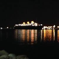 The ss Queen Mary in Long Beach.