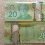 Nieuw geld in Canada