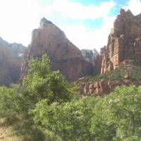 Zion National Park, the Court of the Patriarchs