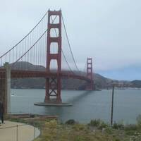Golden Gate brug van dichtbij