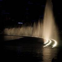 De bekende fontein Las Vegas