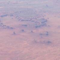Monument Valley vanuit de lucht