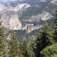 Yosemite, uitzicht vanaf 8000ft