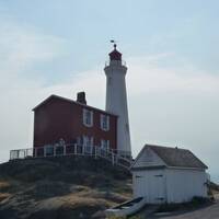 De Fisgard Lighthouse ten westen van Victoria.
