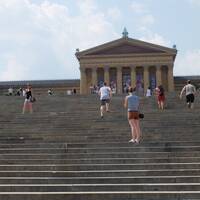 The Art Museum Steps 