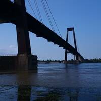 Één van de bruggen over de Mississippi 