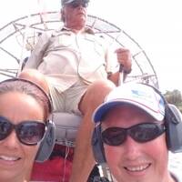 The airboat in the Everglades