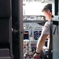 Kijkje in de cockpit 