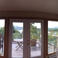 View from our apartment in Tofino
