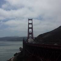 Golden Gate Bridge vanaf Vista Point