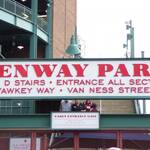 Red Sox game in Fenway Park