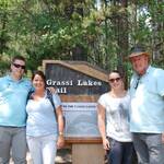 klaar voor de eerste Trail bij Grassi Lakes