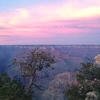 Zonsondergang Grand Canyon 