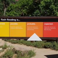 Flash flood warning