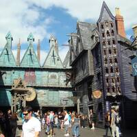 De 'Wizzard world of Harry Potter' in Universal Studios te Orlando