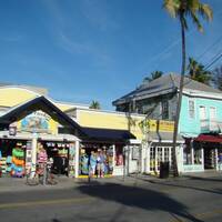 Typische winkeltjes voor Key West