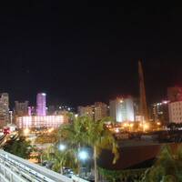 Metromover in Miami Downtown