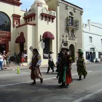 Celtic Parade in St. Augustine