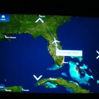 Vlucht Orlando - Atlanta op ons beeldscherm