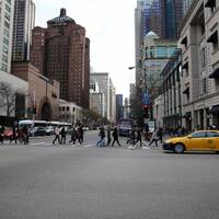 Een straat in Chicago