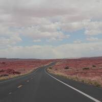Op weg naar Monument Valley