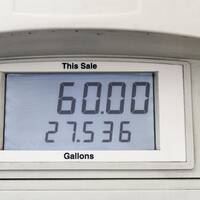 De benzineprijs in Indiana