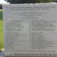 Katrina toer begraafplaats memorial